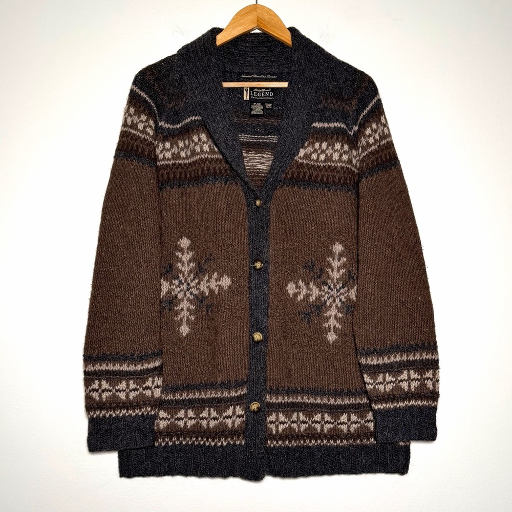 Eddie Bauer Legend Nanaimo Handknit Sweater - Picture 2 of 16